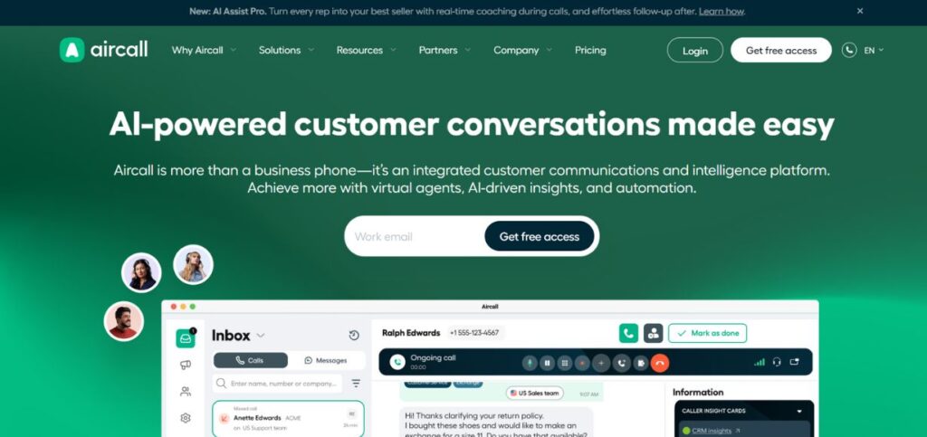 aircall - Call Center Software