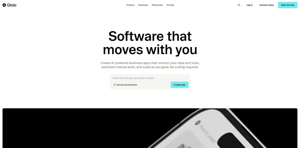 Glide-No-Code App Builders 
