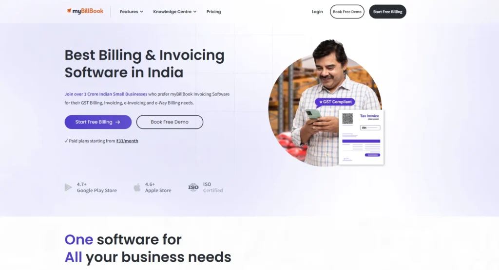 myBillBook-GST Return Filing and Billing Software 