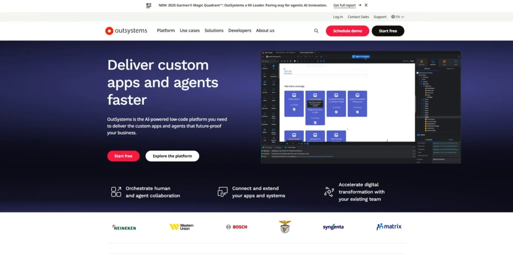 OutSystems- No-Code App Builders 