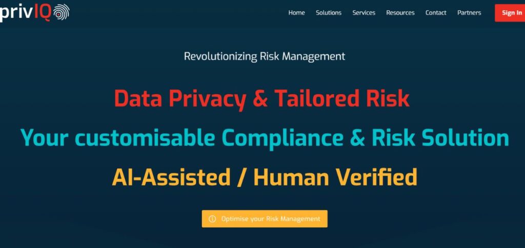 privIQ - GDPR Compliance Software