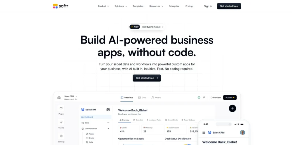 Softr- No-Code App Builders 