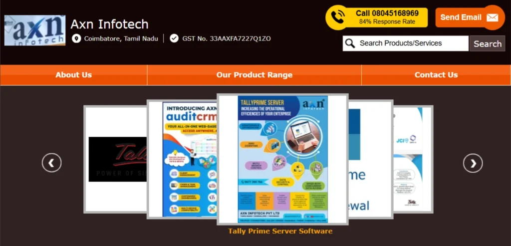 AXN Infotech- IT Companies in Salem