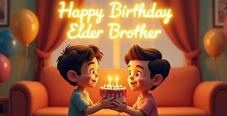 Birthday Wishes for Elder Brother