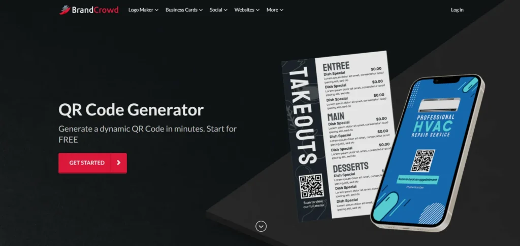 Link QR Code Generators - BrandCrowd