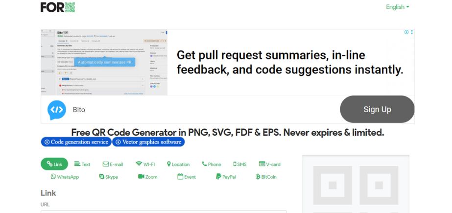 QR code generators with logo support-forcode