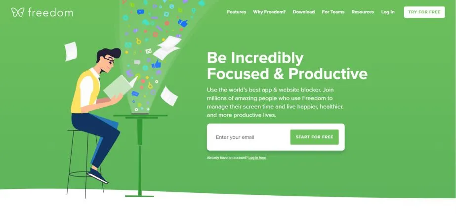 Freedom - writing editing apps