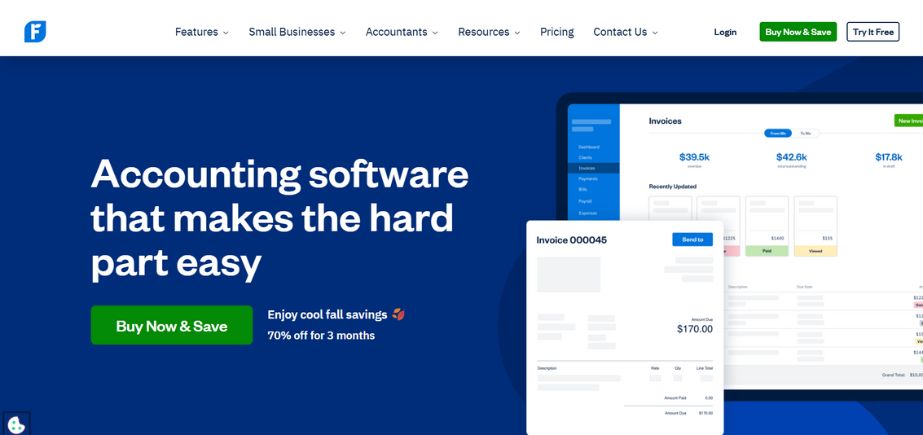 FreshBooks - Best Accounting Software Alternatives