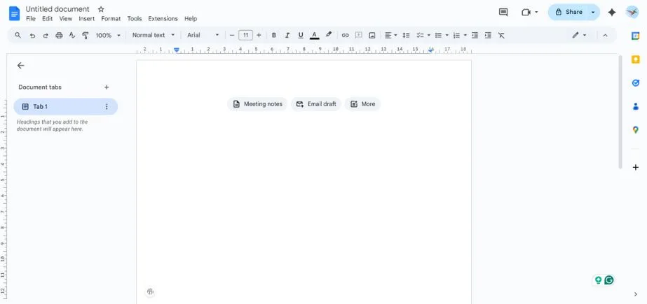 Google Docs - writing editing apps