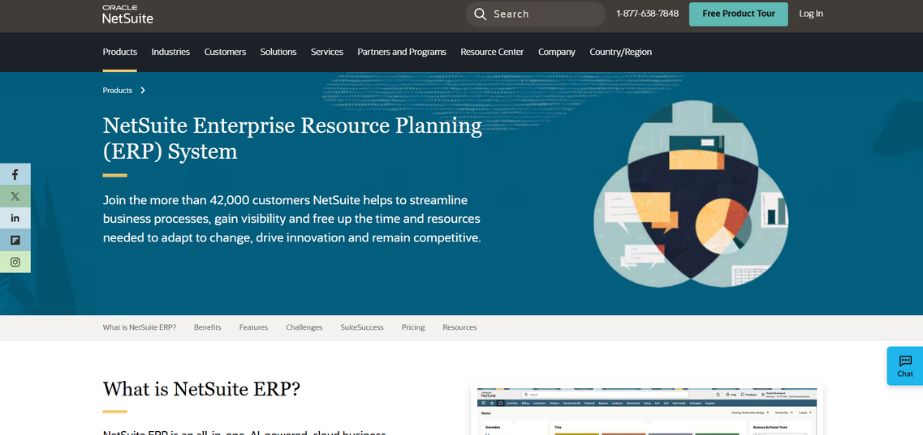 Oracle NetSuite ERP - Best Accounting Software Alternatives