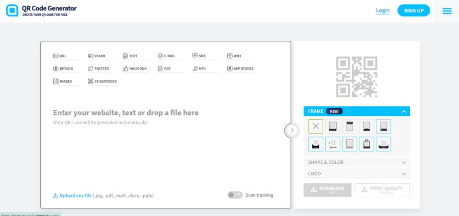 QR-Code-Generator.com - Top Link QR Code Generators