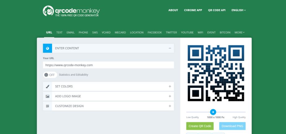 QRCode Monkey - Top Link QR Code Generators