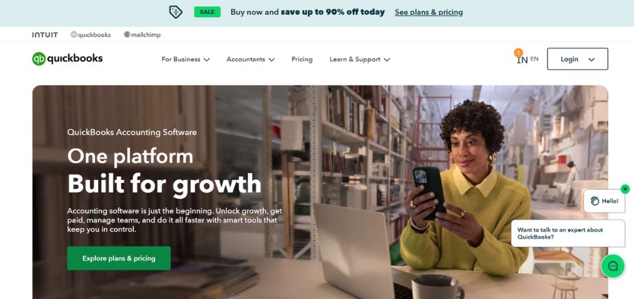 QuickBooks Online - Best Accounting Software Alternatives