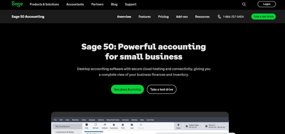 Sage 50 Accounting - Best Accounting Software Alternatives