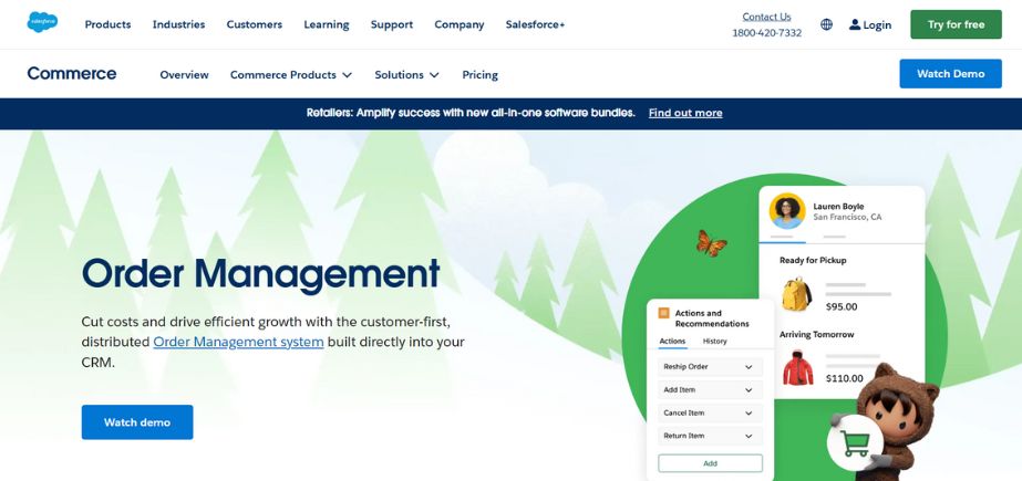 Order Management Software-salesforce