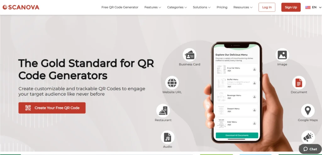 Scanova- WiFi QR Code Generators