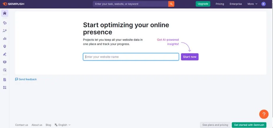 Trends by Semrush - Competitor Monitoring Tools