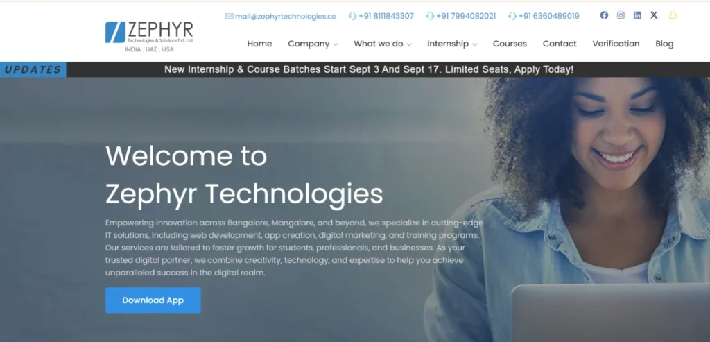 Zephyr- IT companies in Mangalore