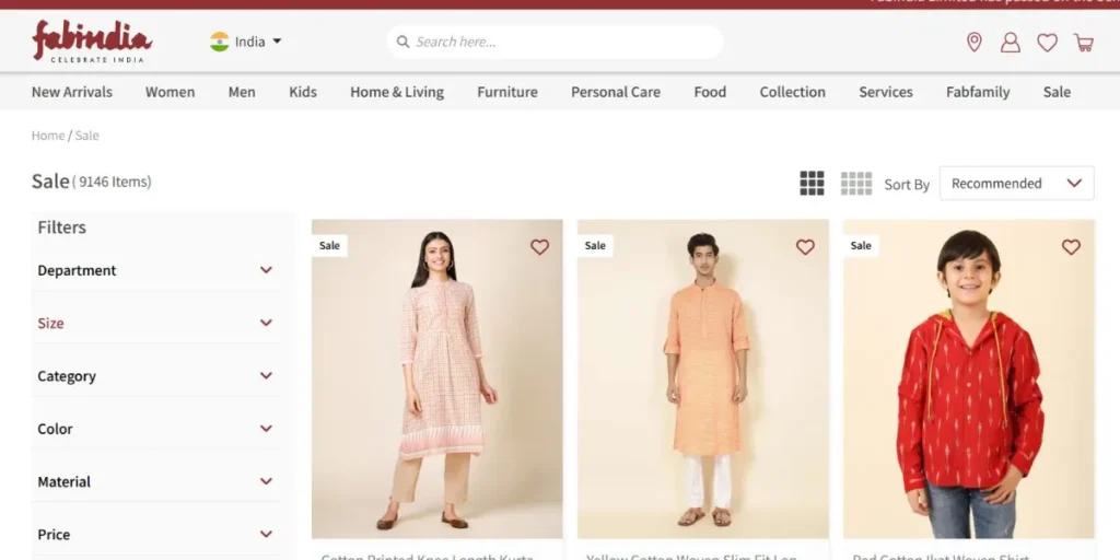 clothing franchise in India