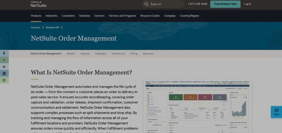 Order Management Software-netsuite