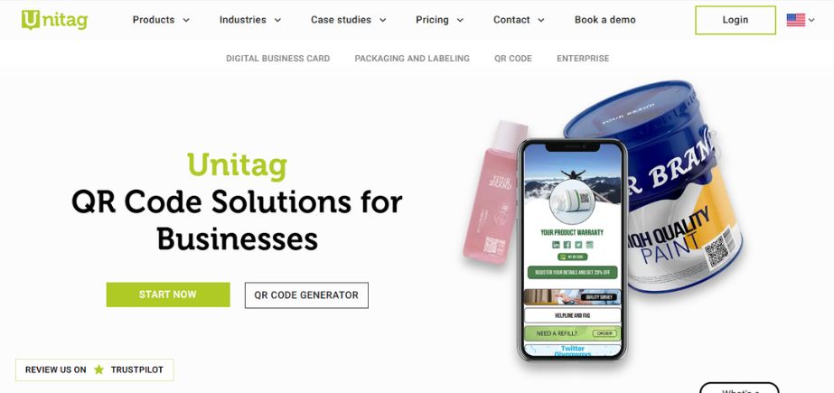 QR Code Generators With Logo Support-unitag