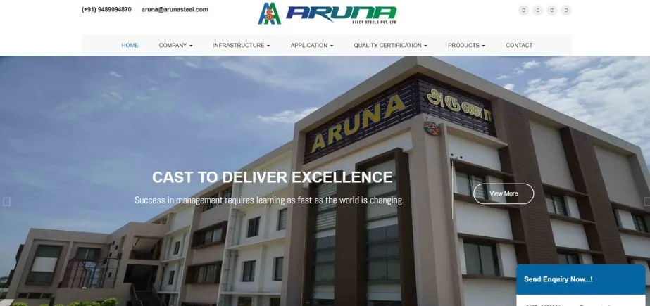 Aruna Alloy Steels Pvt Ltd - Manufacturing Companies in Madurai