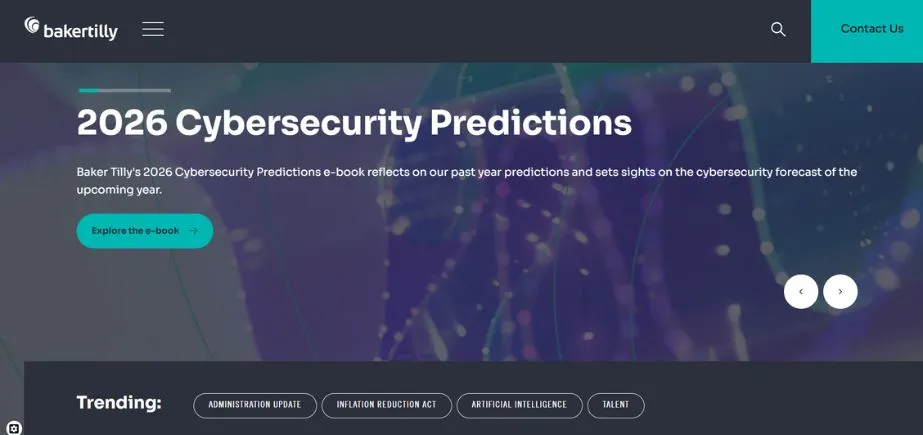 Baker Tilly - top accounting firms in the USA