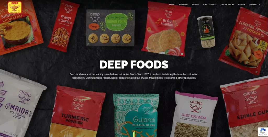Food Company in India - Deep Foods