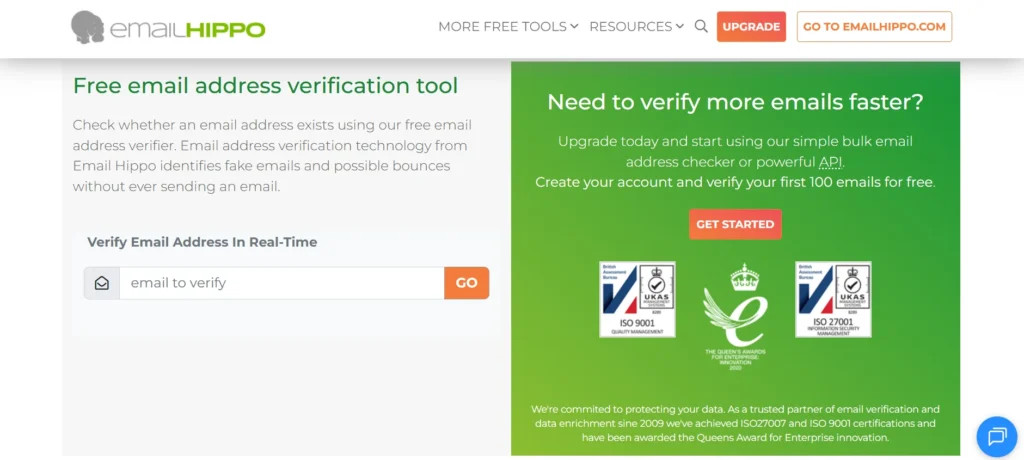 Email Verification Software Tool - Email Hippo
