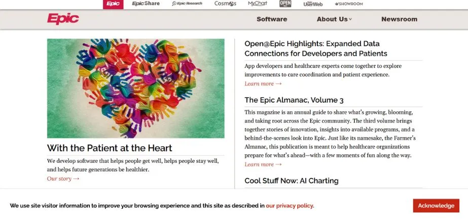 Epic Systems Corporation - Healthcare Software Development Companies in the USA