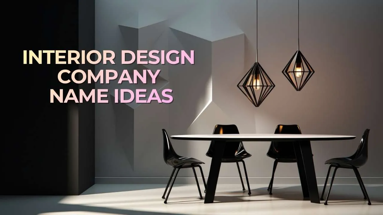 Interior Design Company Name Ideas