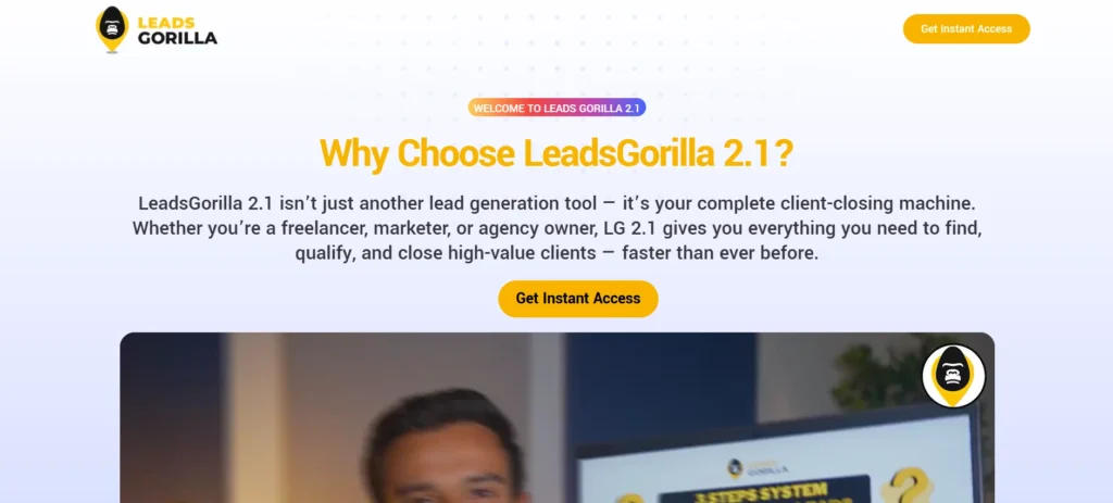 Lead Finder Tool - LeadsGorilla