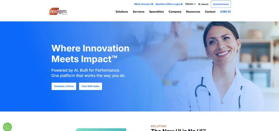 NextGen Healthcare - Healthcare Software Development Companies in the USA