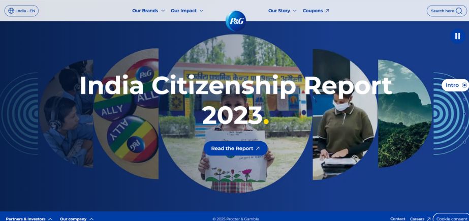 MNC Companies in India - p&g