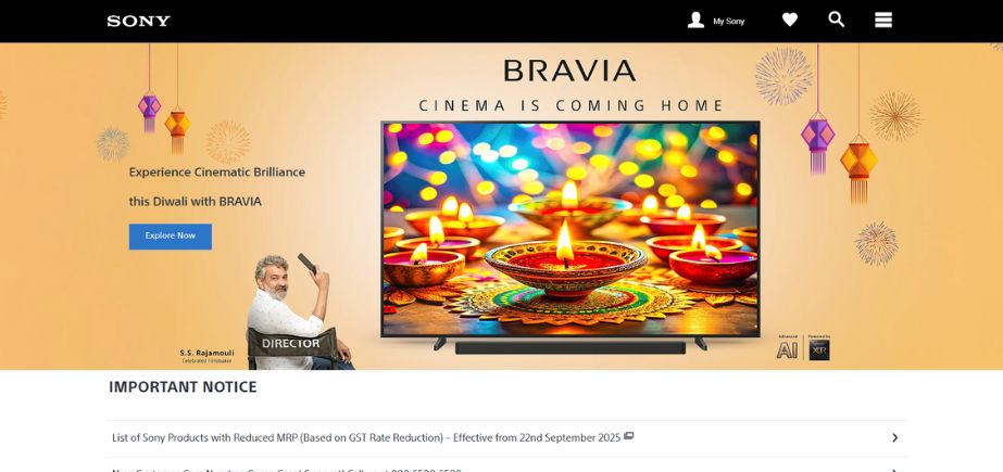 MNC Companies in India - sony