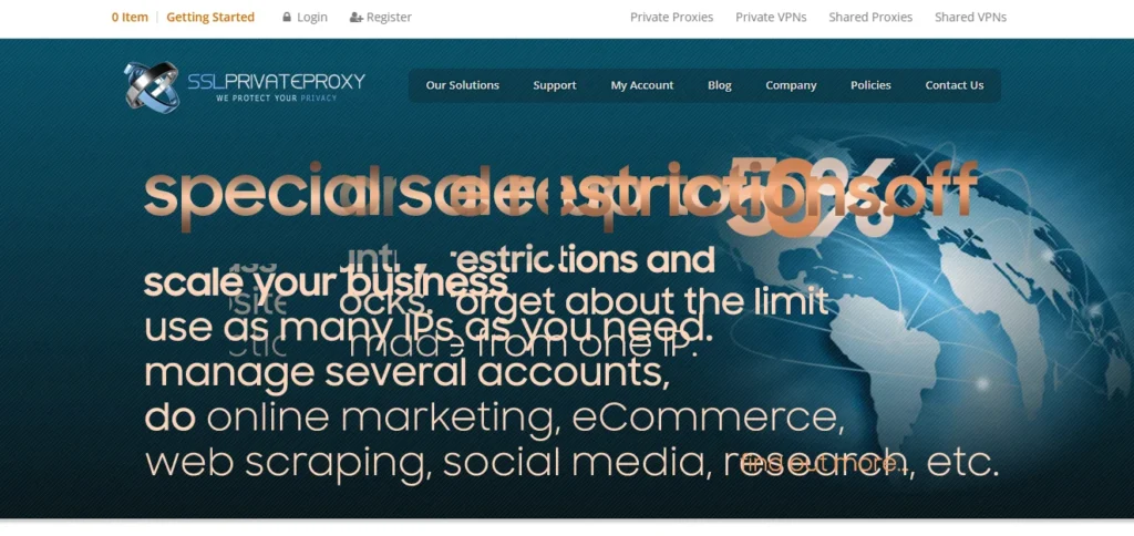 SSLPrivateProxy-Proxy Servers