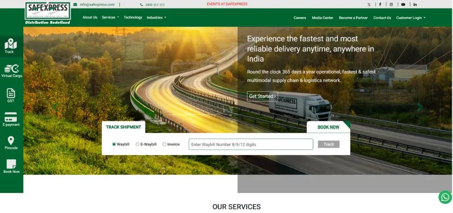 Safexpress - Courier franchise in india