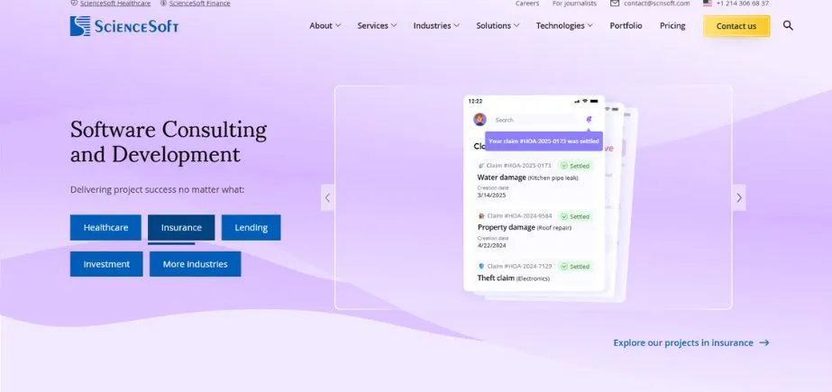 ScienceSoft - Healthcare Software Development Companies in the USA