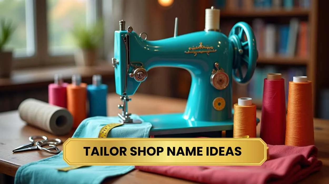 Tailor Shop Name Ideas