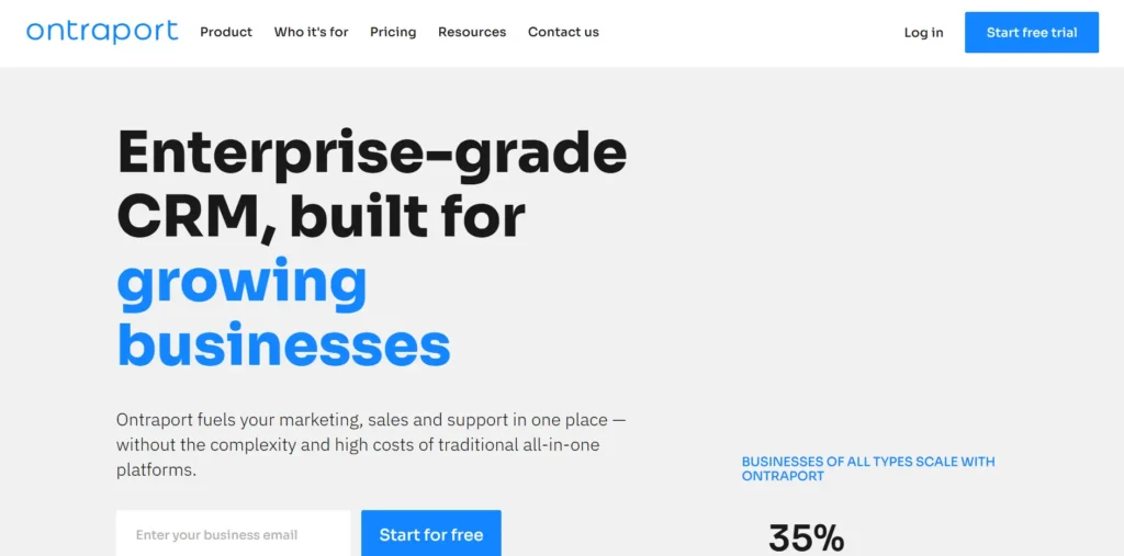 CRM Platforms - ontraport