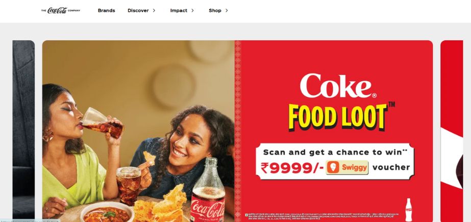 MNC Companies in India - cocacola