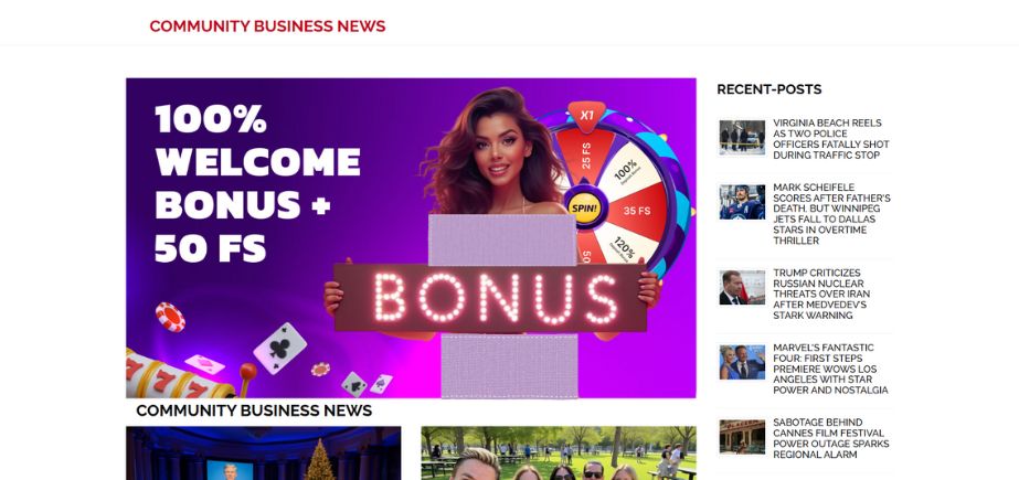 content syndication-community business news