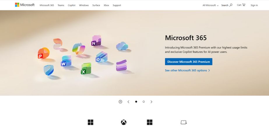 MNC Companies in India - microsoft