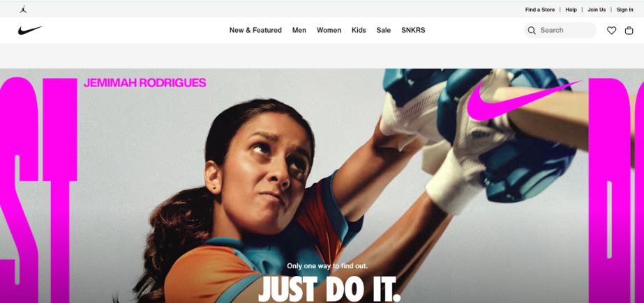 MNC Companies in India - nike