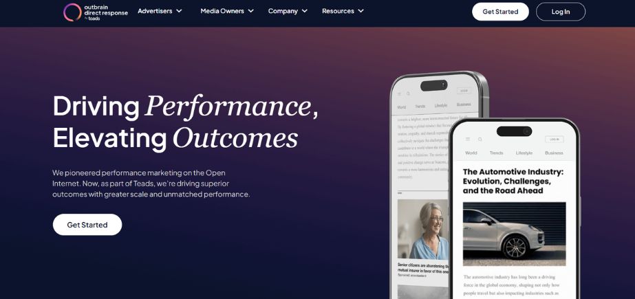 content syndication- outbrain