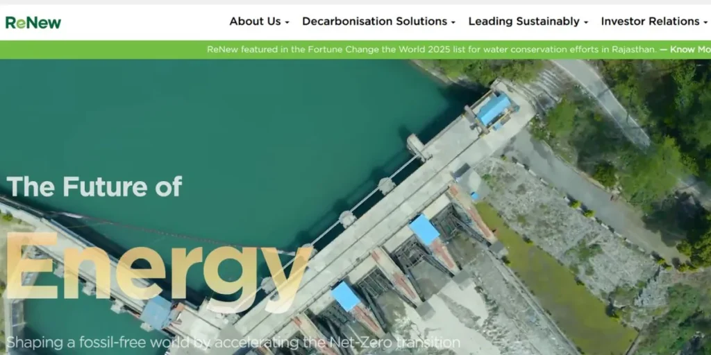 Renewable Energy Companies in India

