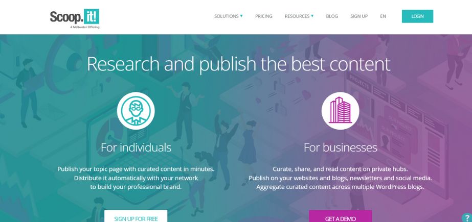 content syndication-scoopit