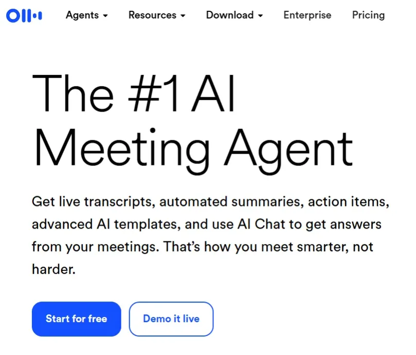 Otter.ai - AI-Powered Productivity Tools
