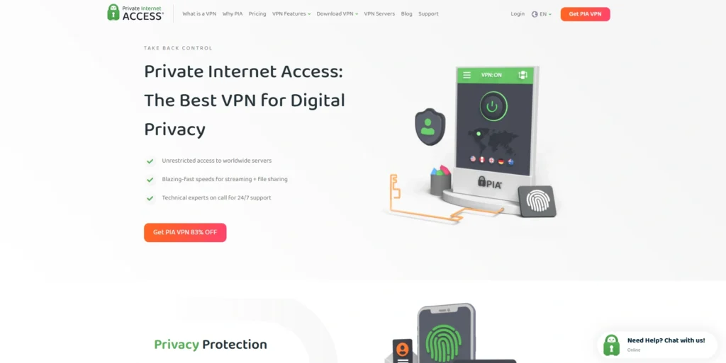 Private Internet Access (PIA)-VPN for Android