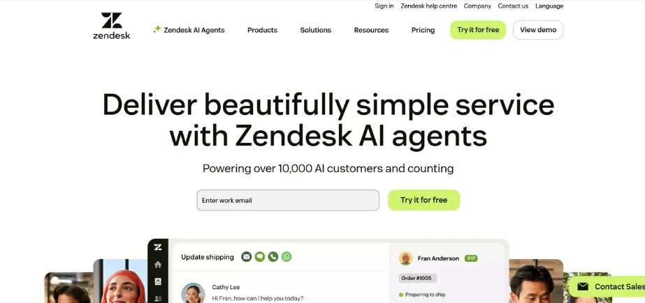 Zendesk - Saas Operations Management Software 